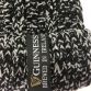 Grey and black Guinness bobble hat with chunky knit and Guinness tag from O'Neills.