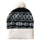 Black and cream Guinness bobble hat from O'Neills.