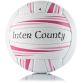 O'Neills Inter County Football (White/Pink)