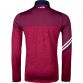 Maroon brushed half zip from O'Neill's