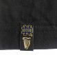 Black mens' Guinness Notre Dame Helmet t-shirt with Guinness and Notre Dame logo tag from O'Neills.