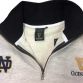 Grey Guinness Men's Notre Dame Quarter Zip Sweatshirt from O'Neills.
