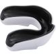 White and black mouthguard with a gel coated interior from O'Neills