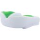 White and green mouthguard with a gel coated interior from O'Neills