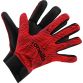 Red and Black GAA gloves with Velcro strap fastening and latex palm by O’Neills. 