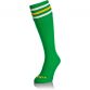 Kids' Premium Socks Bars Green / White / Amber 