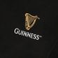 Men's Black Guinness Fleece Full Zip Jacket, with Embroidered Guinness Branding from O'Neills.