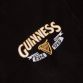 Guinness Harp Fleece Jacket Black