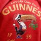 Red Guinness Men's Christmas Lovely Day For A Guinness Hoodie from O'Neill's.