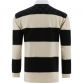 Guinness Men's Long Sleeve Rugby Shirt Black / Cream