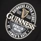 Guinness Hoodie St James Gate Emblem Black