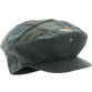 Guinness Tweed Check Patch Flat Cap Green