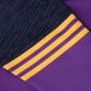 Wexford GAA Men's Harlem Technical Fleece Overhead Hoodie Purple / Marine / Amber