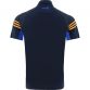 Longford GAA Men's Harlem Polo Shirt Marine / Royal / Amber