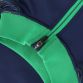 Donegal GAA Men's Harlem Hybrid Half Zip Top Marine / Green / Amber