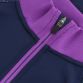 Wexford GAA Men's Harlem Hybrid Half Zip Top Marine / Purple / Amber