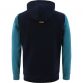 Teal Hayden men’s overhead hoodie with front pocket and drawcord hood by O’Neills.
