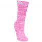 pink Trespass three pack women's socks made from a cotton blend available from O'Neills