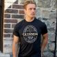 Guinness Men's English Label T-Shirt Black