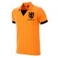 Orange COPA retro Holland football shirt with collar from O'Neills.