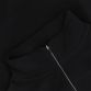Black Men’s Derry GAA Harlow Micro Fleece Half Zip Top with two zip pockets and Derry GAA crest by O’Neills.