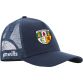 Trucker cap with Antrim GAA crest, protective peak and mesh panel at the back by O’Neills.