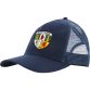 Trucker cap with Antrim GAA crest, protective peak and mesh panel at the back by O’Neills.