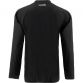 Black Kids' Hurricane Pullover Windcheater with side pockets and v neck collar by O’Neills.