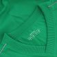 Green Kids' Hurricane Pullover Windcheater with side pockets and v neck collar by O’Neills.