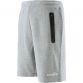 Men's Jeff French Terry Leisure Shorts Grey / White