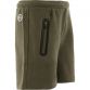 Kids' Jeff French Terry Leisure Shorts Green / White