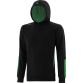 Black and Emerald Kids' Jenson Pullover Fleece Hoodie with pouch pocket by O’Neills.