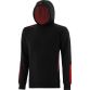 Black and Red Kids' Jenson Pullover Fleece Hoodie with pouch pocket by O’Neills.