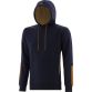 Marine and Amber Men's Jenson Pullover Fleece Hoodie with pouch pocket by O’Neills.