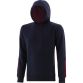 Marine and Maroon Men's Jenson Pullover Fleece Hoodie with pouch pocket by O’Neills.