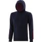 Marine and Maroon Kids' Jenson Pullover Fleece Hoodie with pouch pocket by O’Neills.