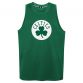 Green Boston Celtics Basketball Vest with team logo printed on the front from O'Neills.