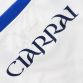 White/Navy Men's Kerry GAA Goalkeeper Jersey with 2 stripe detail on shoulders by O'Neills. 