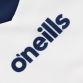 White/Navy Men's Kerry GAA Goalkeeper Jersey with 2 stripe detail on shoulders by O'Neills.