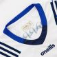 White/Navy Men's Kerry GAA Away Jersey with 3 stripe detail on shoulders by O'Neills. 