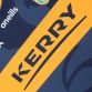 Navy/Yellow Men's Kerry GAA Goalkeeper Jersey 2022, with 3 stripe detail on shoulders by O'Neills. 