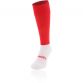 Kids’ Red knee high sports socks with seamless toe and cushioned soles by O’Neills.