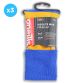 Kids' Royal and Amber knee high sports socks 3 Pack with seamless toe and cushioned soles by O’Neills.