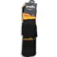 Black and Amber Koolite Max Elite Long Sports Socks with hooped design and turnover top by O’Neills. 