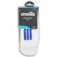 white and royal Koolite Max socks with 3 stripes from O'Neills