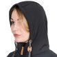 Black Trespass Women's Kristen Hooded Softshell Jacket, with an Adjustable Grown on Hood from o'neills.
