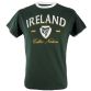 Green Lansdowne Men's Ireland Celtic Nation Ringer T-Shirt with Ireland and Celtic nation Harp chest print from O'Neill's