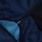 Navy Men’s Logan Hooded Softshell Jacket with two zip pockets by O’Neills. 