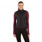 Black Women's Trespass Lyla Padded Gilet with a quilted front from O'Neills