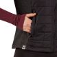 Black Women's Trespass Lyla Padded Gilet with a quilted front from O'Neills